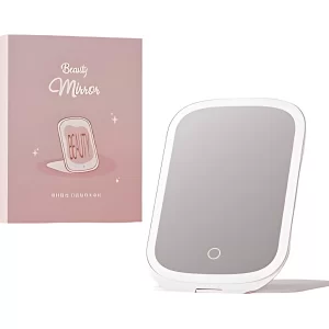 آینه آرایشی چراغ دار شیائومی Xiaomi DOCO مدل FM002 لمسی شارژی
