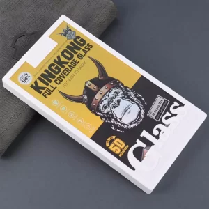 گلس شیشه‌ای تمام چسب 5 بعدی آیفون 11 موکوسون KINGKONG