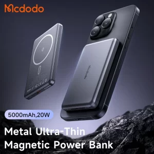 پاور بانک 5000 وایرلس 20 وات مک دودو MC-464