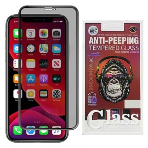 گلس پرایوسی آیفون 15 پرو 5 بعدی موکوسون Tempered Glass