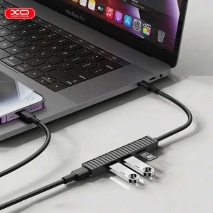 هاب تایپ‌سی 4 پورت ایکس او HUB014B
