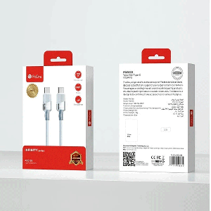 کابل شارژ سریع تایپ سی به تایپ سی 100 وات یک متری پرووان PCC133
