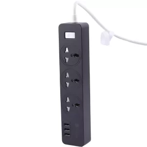 چند راهی برق ارت دار سه سوکت و سه یو اس بی پرووان PPS615U