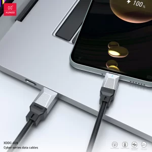 کابل سوپر فست شارژ تایپ سی به تایپ سی 100 وات 6 آمپر 2 متری یاندو XDDC-028