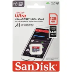 رم میکرو اس‌دی 128 گیگابایت SanDisk Ultra 128GB 667x 100MB/s Class 10
