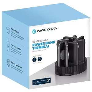 پاوراستیشن 10000 میلی‌آمپرساعت 8 در 1 پاورولوژی PPBCHA2681BK