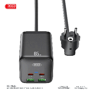 چندراهی دو سوکت برق، دو تایپ سی و دو یو اس بی 65 وات ایکس او WL24