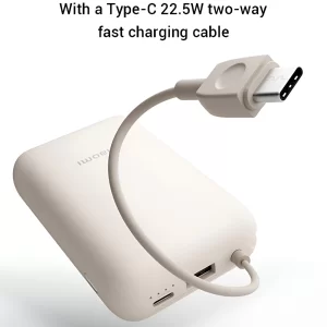 پاور بانک 10000 شیائومی Xiaomi مدل Tan GL P15ZM توان 22.5 وات