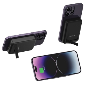 پاور بانک 10000 وایرلس گرین لاین GNKIK10KPBBK توان 20 وات