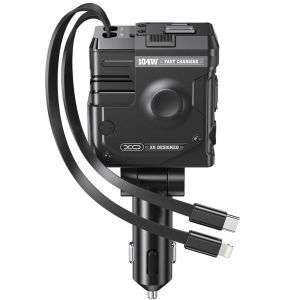 شارژر فندکی فست شارژ 104 وات ایکس او CC66 برای آیفون و اندروید
