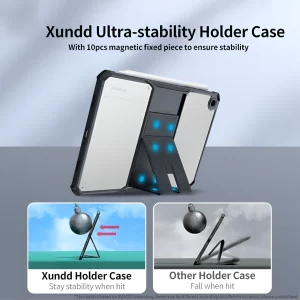 قاب محافظ استنددار تبلت سامسونگ گلکسی تب A9 Plus نیمه شفاف یاندو Beatle Holder
