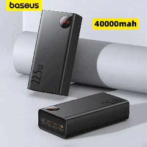 پاور بانک 40000 بیسوس مدل PPAD020101 توان 22.5 وات