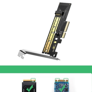 تبدیل PCIe 3.0 x4 به M.2 NVMe یوگرین Ugreen CM302 70503