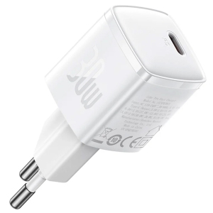 شارژر دیواری فست تایپ‌سی 30 وات بیسوس Cube Pro