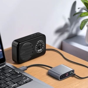 مبدل USB به جک 3.5 میلی‌متری کوتسی 76011