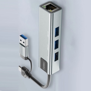 هاب USB و تایپ سی 4 پورت ارلدام ET-HUB23