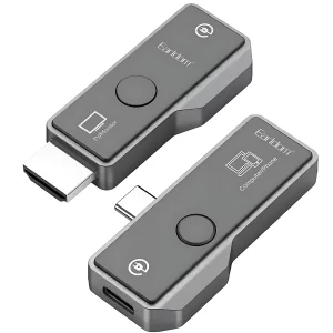 دانگل وایرلس انتقال تصویر تایپ سی و hdmi ارلدام +W9