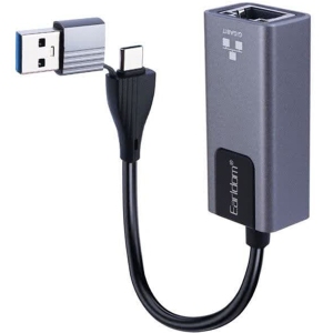تبدیل تایپ‌سی و USB3.0 به LAN ارلدام NC4