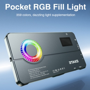 نور جیبی RGB برای عکاسی و فیلم‌برداری آرتاکو RDJ-03