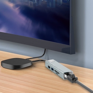 هاب USB و تایپ‌سی 5 پورت ارلدام ET-HUB24