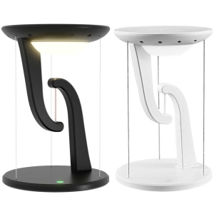 چراغ مطالعه LED رومیزی هوشمند و شارژر بی‌سیم