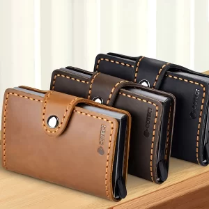 کیف پول مردانه چرمی کوتسی COTECi مدل OT-014 ضد سرقت