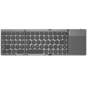 کیبورد بی‌‌سیم تاشو شارژی با تاچ پد Foldable Keyboard