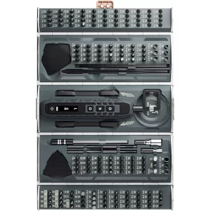 ست پیچ‌گوشتی شارژی 180 تکه جکمی JM-8193