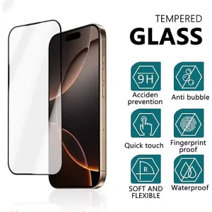 گلس آیفون 17 پرومکس سه بعدی کوزوم Kuzoom 3D curved