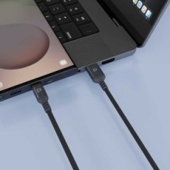 کابل شارژ و انتقال داده یو‌اس‌بی به تایپ سی 20 وات 2 متری پاورولوژی