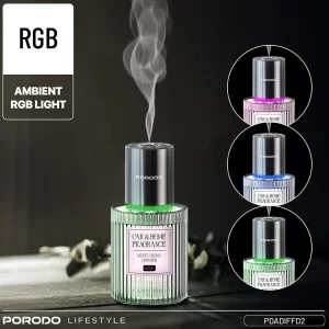 خوشبو کننده هوشمند ماشین و خانه پورودو Porodo PDADIFFD2