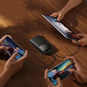 پاوربانک 10000 تایپ سی و USB-A بیسوس Baseus PPXJ1030 P10022907113-00 توان 30 وات