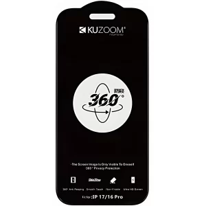 گلس پرایوسی 360 درجه آیفون 17 پرو کوزوم KUZOOM ANTI-PEEPING