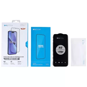 گلس گوشی آیفون 17 پرو کوزوم KUZOOM ULTRA HD ضدتعریق و بدون جاماندن اثر انگشت
