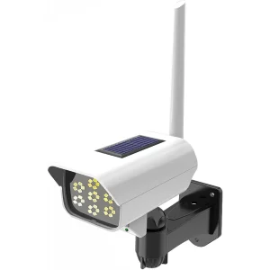 چراغ شارژی هوشمند سنسور حرکتی خورشیدی ضدآب اسمایلینگ‌شارک SMILING SHARK HS-V79  طرح دوربین مداربسته