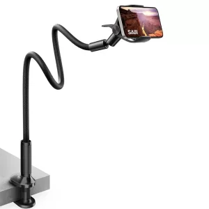 هولدر موبایل بازو بلند سایجی SAIJI IVY3 با قابلیت اتصال به لبه میز و تخت