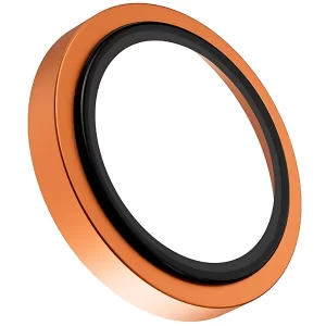 محافظ رینگی لنز دوربین آیفون 17 پرومکس و آیفون 17 پرو کوزوم KUZOOM PVD AR Titanium ضدانعکاس نور