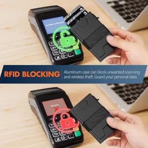 جاکارتی فلزی ضد سرقت RFID با مکانیزم پاپ آپ اتوماتیک