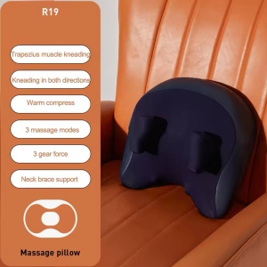 ماساژور گردن و کمر شارژی حرارتی سه‌بعدی R19