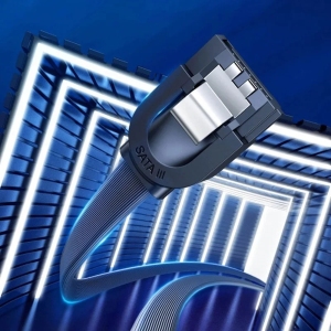کابل دیتای هارد SATA3.0 نیم متری یوگرین UGREEN US217 30797 - زانویی 90 درجه