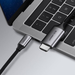 کابل تبدیل تایپ‌سی به HDMI یک و نیم متری یوگرین ugreen MM142 50570