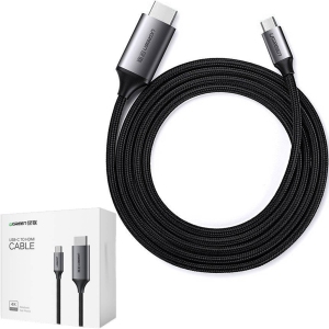 کابل تبدیل تایپ‌سی به HDMI یک و نیم متری یوگرین ugreen MM142 50570