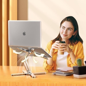 پایه و استند نگهدارنده لپ‌تاپ و تبلت رومیزی دابل ایکس Double X