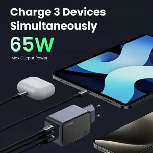 شارژر دیواری USB و تایپ‌سی 65 وات یوگرین Ugreen X553 35042