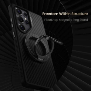 حلقه مغناطیسی موبایل و هولدر رومیزی نیلکین Nillkin FiberSnap