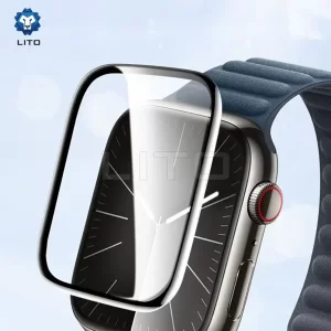 گلس اپل واچ سری 10 سایز 42 میلی‌متری لیتو Lito S10 تمام چسب