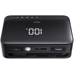 جامپ استارتر و پاوربانک 6000 بیسوس Baseus BS-CH013 C00245902111 با چراغ قوه و پمپ باد