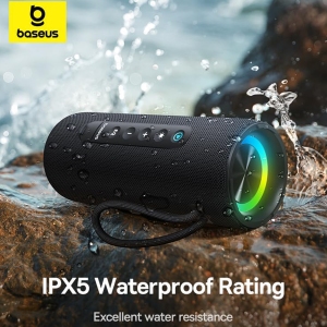 اسپیکر بلوتوثی قابل حمل شارژی بیسوس Baseus AeQur VO20 با نور RGB