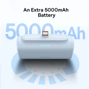 مینی پاوربانک فست شارژ 5000 تایپ‌سی 20 وات بیسوس Baseus P10068306113 PPWC05T - کپسولی