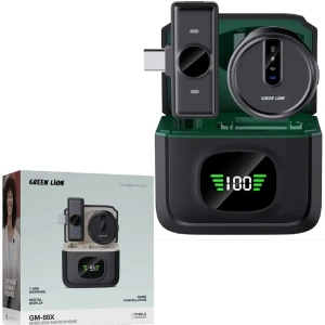 میکروفون یقه ای بی سیم گرین لاین Green Lion GN88XMICTCBK GM-88X